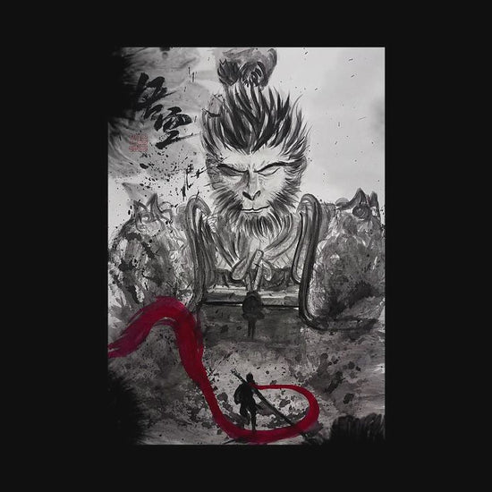 Custom Painting wukong 